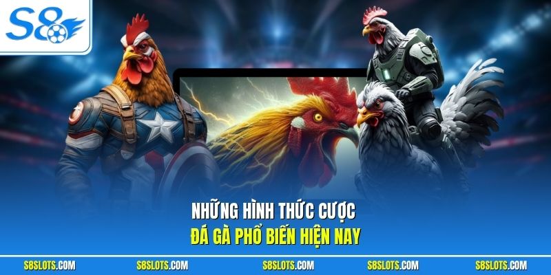Những hình thức cược tại trường gà Thomo phổ biến hiện nay